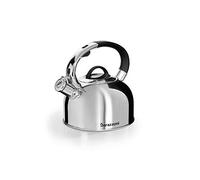 Bollitore, Acciaio Inox 18/10 Lucido. Induzione+Gas. Becuccio dosatore. Fischio nel tappo. Ampio coperchio apribile.