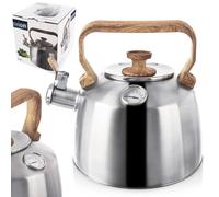 Bollitore Acqua in Acciaio Inox con Termometro da 3,2 l