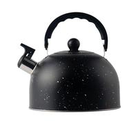 Bollitore ad acqua calda da 2,5 l, bollitore in acciaio inox, bollitore ad acqua calda con fischietto forte, manico a caldo e antiruggine, bollitore per bollitore, fornello elettrico, fornello a