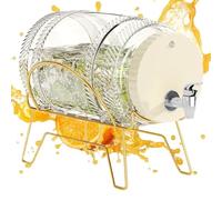 Bollitore ad acqua fredda - di birra al tè ghiacciato | Bruciale da tè ghiacciato con coperchio e spigot | di tè ghiacciata con coperchio e beccuccio, d'acqua per frigorifero, dis