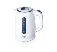 Bollitore Elettrico 1,7Lt 2200W Acqua Calda da Viaggio Cordless Senza Filo Adler
