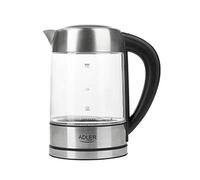 Ad 1247 Bollitore In Vetro Elettrico 1.7 L, senza Bpa, illuminazione Interna, senza Fili 2200w