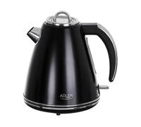 Adler AD 1343 Bollitore in metallo nero 1,5 L STRIX