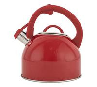 BIALETTI Bollitore, 2,5L Acciaio | Collezione Winter Wonderland, Rosso | Adatto ai piani ad Induzione