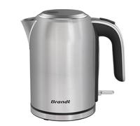 Bollitore BO1704X - Capacità: 1,7 L - Livello acqua visibile e graduato - Apertura del coperchio sul manico - Filtro anticalcare rimovibile lavabile - Avvolgicavo - Indicatore luminoso - 2200 W -