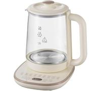 Bollitore, Bollitore Elettrico Multifunzionale Pentola per La Salute Intelligente da 1,8 Litri, per tè, caffè, Zuppa, Base Rimovibile con,001