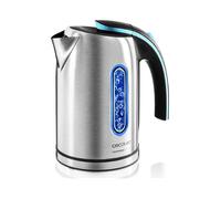 Cecotec ThermoSense 270 in acciaio, bollitore elettrico, senza BPA, 2200 W, base 360º, filtro anticalcare, doppio sistema di sicurezza