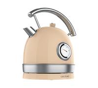 Bollitore per acqua vintage retrò Cecotec Thermosense 420 1,8 L 2200 W Beige