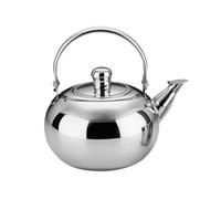 Bollitore da 1,6 l con fischietto e infusore in acciaio inossidabile, teiera da fornello for tè e caffè, moderno set da tè multifunzionale