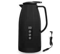 Bollitore da 12 V-24 V per auto, 1,2 litri, in acciaio inox, con presa accendisigari da 12/24 Volt per campeggio, viaggi, caffè, tè e alimenti per bambini