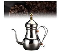 Bollitore da caffè a collo d'oca, in acciaio inox, 1,1 l | Bollitore a collo d'oca in acciaio inox per versare precisamente, ideale per preparare tè e caffè a casa o al bar
