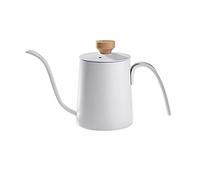 Bollitore da caffè in acciaio inox da 350 ml lungo stretto becco a collo d'oca beccuccio sottile teiera da campeggio per la casa Forniture da campeggio Bollitore da caffè