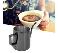 Bollitore da caffè manuale in acciaio inossidabile 304 da 240 ml per ristorante domestico con ugello a collo di cigno beccuccio a forma di S Materiale per uso alimentare robusto portatile