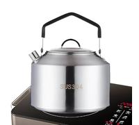 Bollitore Da Campeggio - Bollitore In Acciaio Inox | Tè Kettle Camping Water Caldaia Per Caffè | Set Da Cucina In Alluminio Anodizzato Duro Facile Da Pulire Con Borsa Da Trasporto | Rand