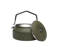 Bollitore da campeggio Mil-Tec Stainless Steel Tea Kettle 1 l - Olive