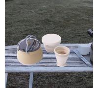 Bollitore da campeggio pieghevole Piccola caffettiera per pesca, viaggio,