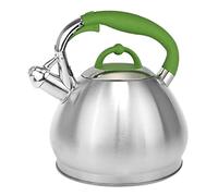 Bollitore da Cucina in Acciaio Inox da 3,4 l, bollitore a fischio, fornello a induzione, fornello a Gas, teiera, Utensili da Cucina per la casa, fornello da Campeggio