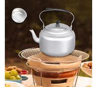 Bollitore da fornello con infusore, teiera in alluminio, per cucina di