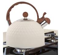 Bollitore da tè - 2,5 l Ergomique fischiatore, bollitore per gas, per terrazza, giardino, prato, feste, casa, appartamento, picnic,