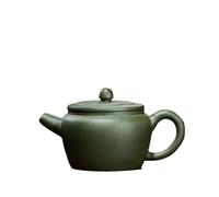Bollitore da tè da 220 ml, in argilla viola, fatto a mano, con vaso di loto grezzo, fango verde, bollitore con infusore, set da tè Zisha, teiera cinese per tè, latte, caffè, teiera da ufficio