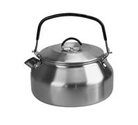 Bollitore Da Tè In Acciaio Inossidabile 0.8L - Bollitore ad Acqua in Acciaio Inossidabile con Maniglia Pieghevole | Scaldacqua Dispenser Per Caffè Cucina Viaggio Campeggio Ufficio Piano Cottura