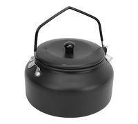 Bollitore da tè, Leggera in Lega di Alluminio per Uffici per Uffici per per per Texture Ricca di 1100 ml. (Black)