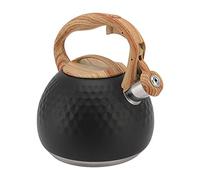 Bollitore da tè per Piano Cottura, Bollitore da tè Fischiante con Distribuzione di Calore Uniforme 3L Whistling in Acciaio Inossidabile Corretta da Cottura da Cottura per Piano Cottura per Fornello