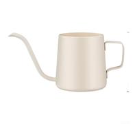 Bollitore da versare in acciaio inox 304 di alta qualità, con beccuccio lungo preciso per appendere le orecchie, fare il caffè, non interno ed esterno, finitura nera, 350 ml Dimensioni (A)