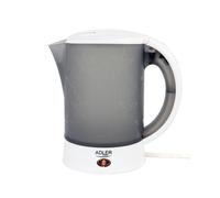 Bollitore Da Viaggio Ad 1268 Standard, Plastica, Bianco, 600 W, 0,6 L