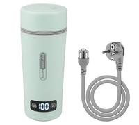 Bollitore da viaggio da 350 ml: bollitore elettrico, mini fornello da viaggio portatile in acciaio inox regolabile a 4 temperature, bollitore intelligente da viaggio, per ufficio, tè, caffè, latte per