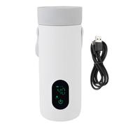 Bollitore da viaggio elettrico portatile, da 350 ml di scaldabagno a corda ricaricabile USB e bollitore da tè per viaggiare, bollire, tenere caldo e compatto piccolo kettl