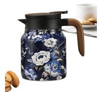 - Bollitore d'acqua vintage da 1 litro, servidore isolato in acciaio inox da 12 x 17 cm, beccucci a prova di perdite, filtro integrato, per casa, ufficio, cucina, campeggio, Inaugurac