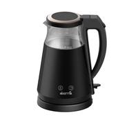 Bollitore Deerma SH90W Nero Trasparente Vetro Acciaio inossidabile 1700 W 1,7 L NEW