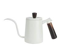 Bollitore di caffè in acciaio inossidabile 700 ml versare sopra la caffettiera con bollitore a goccia professionale per cuccioli per la casa barista utilizzare 304 materiale di (Bocca di squalo -