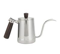 Bollitore di caffè in acciaio inossidabile 700 ml versare sopra la caffettiera con bollitore a goccia professionale per cuccioli per la casa barista utilizzare 304 materiale di (Sciallo in acciaio