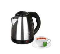 KASANOVA Bollitore elettrico 1,5 litri in acciaio inox argento
