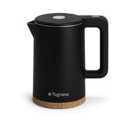 Bollitore Elettrico 1,7 L Black&Wood Nero-Legno Linea Iridea