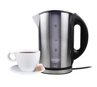 Bollitore elettrico 1,7 L, senza Fili, Acciaio Inossidabile, senza BPA 2200W Adl