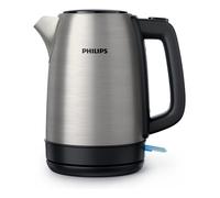 Philips Daily Collection HD9350/90 Bollitore in metallo, coperchio a molla, indic. lum.
