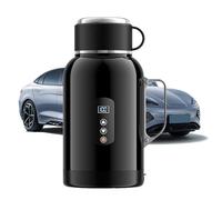 Bollitore Elettrico - 1500 ml Portatile con Riscaldamento Rapido 12/24 V e Spegnimento Automatico, Design Sicuro e Compatto | Per Viaggi, Campeggio, Auto, Ufficio, Pendolarismo, Uso Quotidiano,