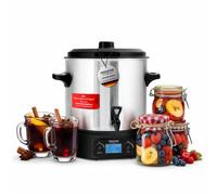 Bollitore Elettrico 27L Dispenser Bevande Pastorizzatore Conserva VinBrule 2000W