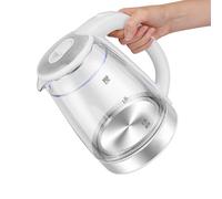 Bollitore elettrico a ebollizione rapida in acciaio inossidabile 304, bollitore per caffè, 2 l, 1500 W, beccuccio facile da versare e protezione contro l'ebollizione a secco, blu, 2 l