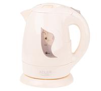 Adler AD 08b bollitore elettrico 1 L 850 W Beige