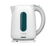 Cecotec Bollitore elettrico 1,7 Litri di capacità, Thermosense 180 White. 2200 W, riscaldamento rapido, filtro anticalcare, senza BPA e altri tossici, base girevole a 360°, recipiente senza fili