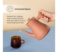 Bollitore elettrico CHiATO flowPLAY Classic Ed. Lim., 0.6 l - Terracotta