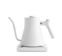 Bollitore elettrico con collo d’oca Fellow Stagg EKG - Bollitore per caffè pour-over e tè - Bollitore di acqua in acciaio inossidabile - Bollitori elettrici a riscaldamento rapido - Bianco opaco
