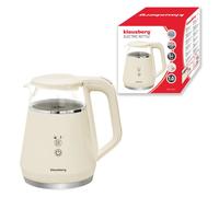 Bollitore elettrico con controllo della temperatura, piccolo, 1,0 l, senza fili,