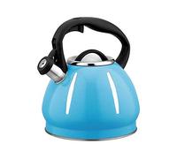 Bollitore elettrico con fischietto a forma di zucca, 3,0 l, grande capacità, materiale spesso, acciaio inossidabile 304 per uso domestico, acqua bollente, fornello a induzione, fornello a ga