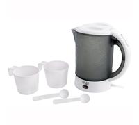 Bollitore Elettrico da Viaggio 0,6 L Senza BPA, Spegnimento Automatico 900W Adle