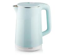 Bollitore Elettrico Domestico, Acciaio Inossidabile A Doppio Strato Da 2,3 L, Ebollizione Rapida, Sicuro E Durevole, Perfetto For Tè/caffè/acqua